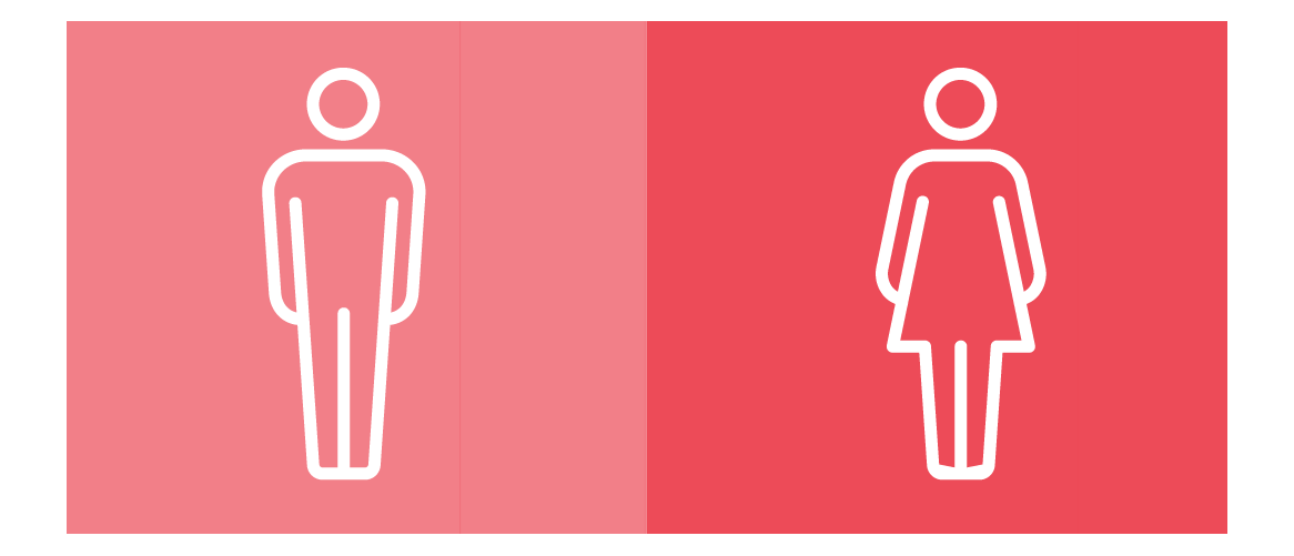 30代以下の男女比