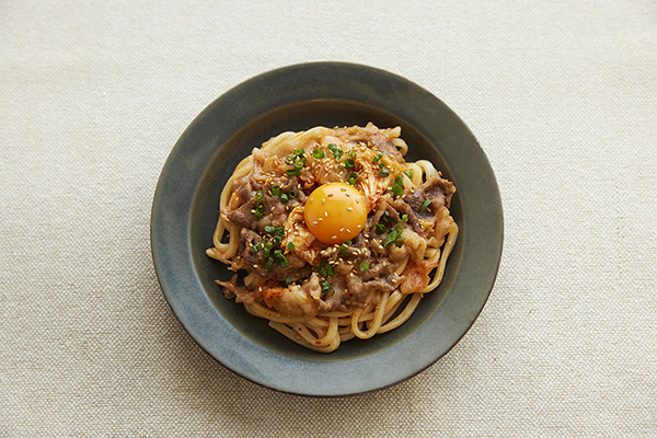 肉キムチそみファうどん